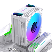 Ventilateur de radiateur CPU LOVINGCOOL, tour de refroidissement 12 cm, éclairage RGB, couvercle miroir, haute performance, nouveau boîtier PC, prêt à être expédié, support ODM