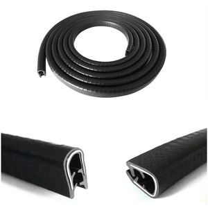 Universal UV Water Resistant Automotive Rubber <b>PVC</b> Decorative Weather Stripping Door Seal <b>Strip</b> for Car - Product Image 1