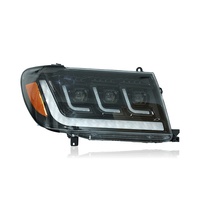 Luz LED para Auto, Luz Diurna LED con Dirección de Flujo para Toyota Land Cruiser LC100 02-07, Modificación del Conjunto de Faros Delanteros