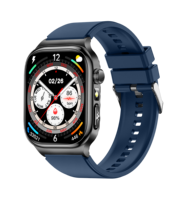 Reloj Inteligente TK18 TFT IP67 Resistente al Agua con Láser, Monitor de Presión Arterial, Frecuencia Cardíaca, Oxígeno en Sangre, Monitorización Médica, Correa de Silicona Cuadrada, 11-30 Días de Autonomía