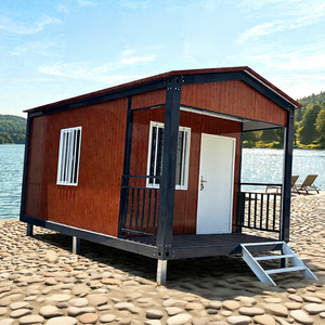 Contenedor Modular Prefabricado de Acero de 20 pies/40 pies, Villa/Oficina Contemporánea, Material de Panel Sándwich, <span class=keywords><strong>Casa</strong></span> Contenedor - Product Image 1