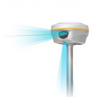 Receptor GPS GNSS SOUTH S20 Laser RTK de 1698 Canales con Doble Cámara y Software y Firmware Survstar Actualizables