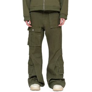 New Arrival Wholesale Price Customized logo Fashion Casual Comfortable Y2K Vintage <b>Men's</b> Cargo Pants <b>Men's</b> Denim Baggy <b>Jeans</b> - Product Image 1