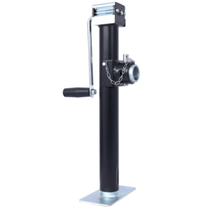 Db Pipe-Mount Swivel <b>Trailer</b> <b>Jack</b> 5000 Lbs 15-1/2 Inches Vertical Travel Black Weld-On - Product Image 6