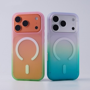 เคสโทรศัพท์แบบแม่เหล็กไล่เฉดสีด้าน สำหรับ iPhone 18 11 12 13 17 Pro Max 14 15 16 Plus รองรับการชาร์จไร้สาย ป้องกันการกระแทก - Product Image 4