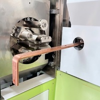 Máquina CNC para Barras Colectoras, Totalmente Automática, Servocontrolada, ±0.1mm, Plegado Vertical Plano, Punzonado y Corte 3 en 1, Dobladora de Barras de Cobre para Gabinetes Eléctricos