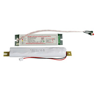 Controlador de Emergencia AC-DC de 12-20W con Certificación CE Rohs para Tubos LED T8, Iluminación Comercial, Batería de Iones de Litio, 1.5H de Autonomía en Emergencias