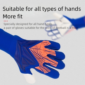 Professionnel doux allemand Latex prédateur enfants garde gants de gardien de but Football gants de gardien de but avec Protection des doigts - Product Image 5