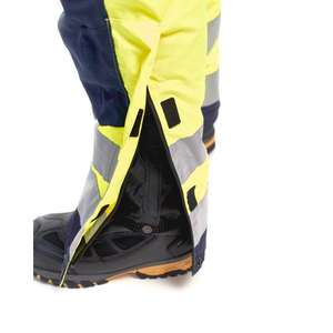 BLAKLADER - 188519773389D88 Pantalones de invierno Hi-Vis Amarillo/Azul marino-EAN 7330509375709 ROPA DE TRABAJO DE LA HI-VIS - Product Image 4