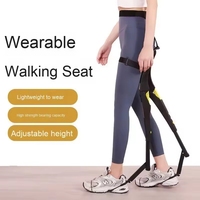 Canne Exosquelette Portable – Canne de Marche Réglable en Alliage d'Aluminium, Capacité de Charge de 136 kg pour la Pêche et les Travaux Extérieurs