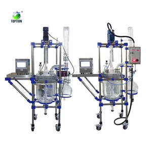 Planta piloto de reactor de vidrio automático 200L para investigación y desarrollo Motor de 220V como componente central Capacidad de 200L - Product Image 1