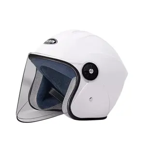 Factory customization light blue motorcycle helmet Can also be 3/4 Bike Helmet and Motorcycle Helmets Safety