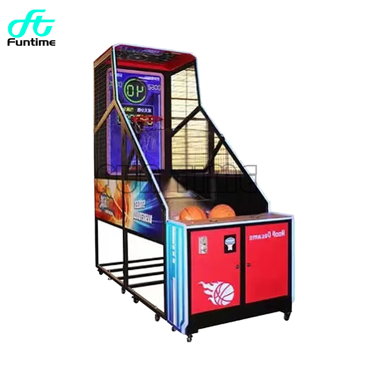 Attractive Sport Games Luxury Shining Indoor Basketball Game Machine Basketball Shooting Arcade Machine