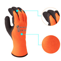Guantes de Jardinería Recubiertos de Nitrilo Arenoso, Antideslizantes y Resistentes al Desgaste, Marca Snell Safety, Hechos en China, Guantes de Protección Personal