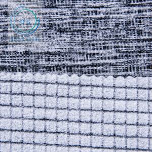 Tela de poliéster estampada, tejido de punto a cuadros, tejido polar elástico para sudadera con capucha, premium - Product Image 1