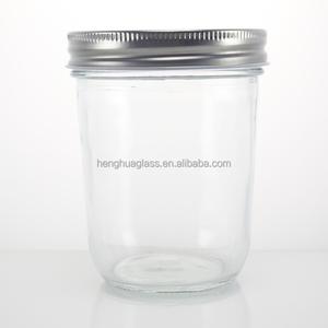 Tùy Chỉnh 100Ml 120Ml 150Ml <span class=keywords><strong>200Ml</strong></span> 300Ml Rõ Ràng Rộng Miệng Thủy Tinh Mason Jar 4Oz 5Oz 7Oz 10Oz Cho Mật Ong Mứt Thực Phẩm Lưu Trữ Với Vít Cap - Product Image 6