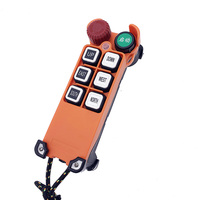 Télécommande sans fil F21-E2m pour grue industrielle électrique avec boutons autocollants