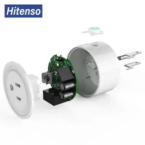 Naten Tuya Smart Glas Geconfronteerd Plug Draadloze Wifi Smart Plug Behuizing En Aircindtion