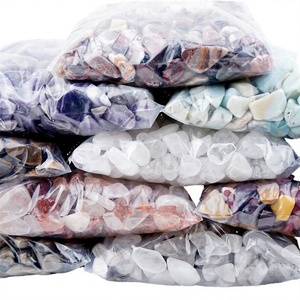 Vente en gros de copeaux de cristal naturel poli Kindfull, pierres de guérison, graviers de matériaux mixtes pour la méditation énergétique et la tendance mode - Product Image 3