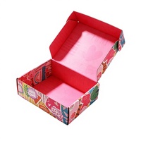 Boîte d'emballage en carton ondulé rigide recyclable avec logo personnalisé, revêtement UV, design sur mesure et utilisation pour les expositions