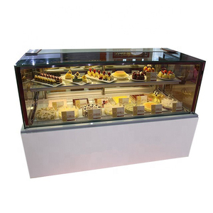 Attrezzatura di Refrigerazione di Produzione Cinese Vetrina Refrigerata per Pasticceria/Espositore da Forno/Vetrina per Torte per Negozi di Panetteria - Product Image 3