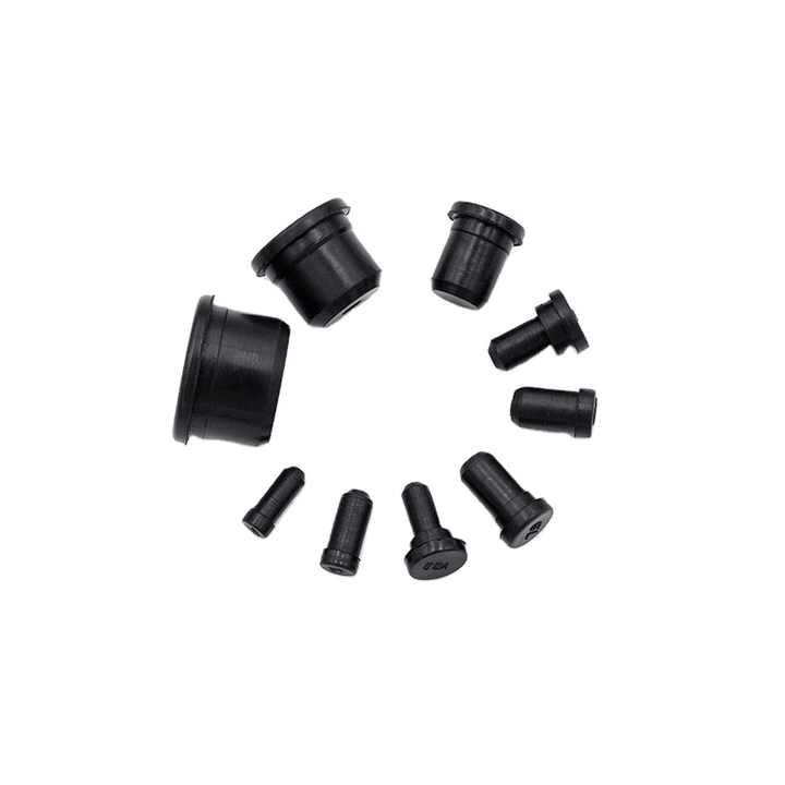 50 Pasacables De Goma - Tamaño 8x10 Mm, Resistentes A Temperatura Y Llama, Para Proteger Cables