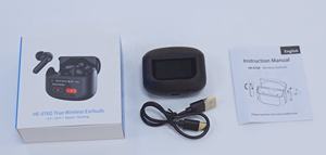 Auriculares inteligente con pantalla táctil, auriculares con cancelación de ruido + modo transparente, auriculares inalámbricos auténticos con estéreo HiFi, 5 modos de ecualización, 2 unidades - Product Image 4