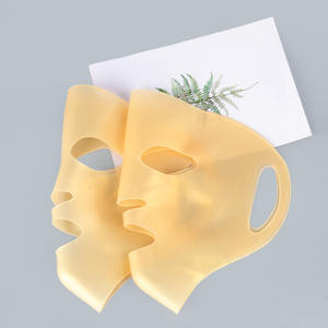 <span class=keywords><strong>Masque</strong></span> facial en silicone réutilisable 3D flexible pour un usage quotidien, soin de la peau, produit <span class=keywords><strong>hydratant</strong></span> pour le <span class=keywords><strong>visage</strong></span> féminin - Product Image 4