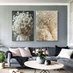 Peinture sur toile <span class=keywords><strong>japonaise</strong></span> pour décoration d'intérieur, affiche d'art pour femme élégante, tenture murale - Product Image 5