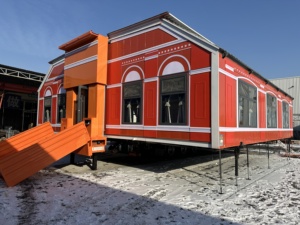 <span class=keywords><strong>Casa</strong></span> Container Espandibile 17m, Sala Banchetti Mobile Pieghevole, Location per Eventi e Matrimoni con Sistema Audio e Illuminazione Palco - Product Image 1