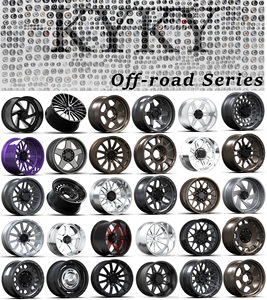 Jantes en alliage d'aluminium KYKY personnalisées 17''18''19''20'' 4x4 tout-terrain SUV sport 5x127 5x114.3 5x139.7 Jantes forgées à blocage de talon - Product Image 6