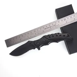 Coltello da esterno con lama a goccia in acciaio inossidabile 420 j2 di alta qualità