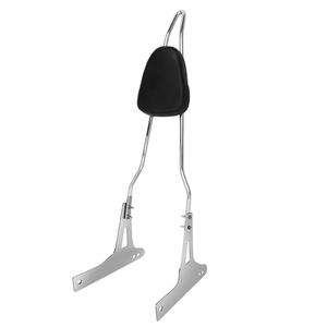 Respaldo de Cuero Sintético para Motocicleta, Respaldo Trasero para Pasajero, para Harley Dyna <span class=keywords><strong>Fat</strong></span> <span class=keywords><strong>Bob</strong></span> Street <span class=keywords><strong>Bob</strong></span> Super Glide Custom <span class=keywords><strong>2006</strong></span> en Adelante - Product Image 3