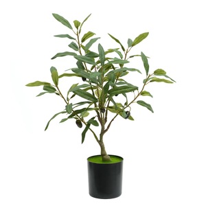 Árbol de Olivo Artificial al por Mayor, Planta Artificial Grande en Maceta para Interiores, Decoración para Acción de Gracias, Navidad, Año Nuevo, Halloween - Product Image 2