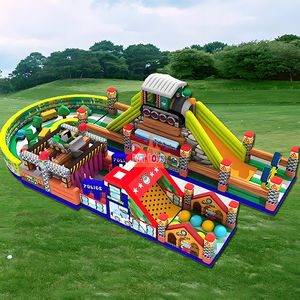 Carrera <span class=keywords><strong>de</strong></span> obstáculos inflable personalizable tamaño <span class=keywords><strong>bluey</strong></span> Inflate Bounce House para niños - Product Image 1