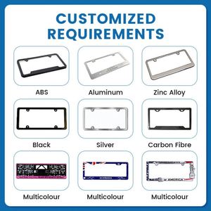 Custom Halloween Design Aluminum USA <b>License</b> Plate Holder - Product Image 4
