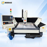 Machine de gravure et de fraisage CNC industrielle 1300x1300 pour aluminium, cuivre, laiton, signalétique de précision, plaques signalétiques et pièces métalliques
