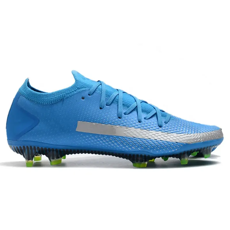 Customize OEM Turf Futsal Outdoor Soft Comfortable Football Boots Fg Firm Ground Knit Soccer Shoes