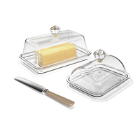 Boîte de conservation du beurre et du fromage pour cuisine et entrepôt, en acrylique moulé par injection, hermétique et anti-humidité