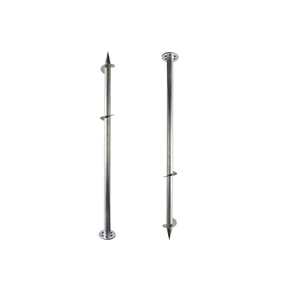 Anclaje de tierra de pilas de tornillo de tierra de pila multihélice de acero galvanizado para sistema de montaje solar y ancla de poste de casa de madera - Product Image 3