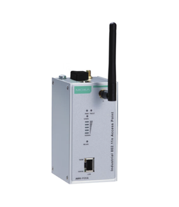 MT-AWK-1131A-EU Nuevo Punto de Acceso/Cliente Inalámbrico Industrial 802.11a/b/g/n con Soporte Roaming DFS, Carcasa Metálica IP30, Sin Ventilador - Product Image 1