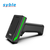 Lector de Códigos de Barras con Cable Syble XB-D40 2D, Escáner de Códigos QR Portátil, Escáner Automático para Inventario