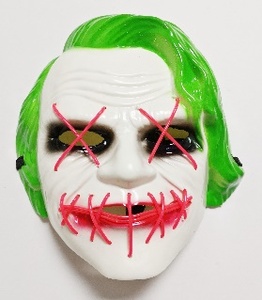 V pour Vendetta Fluorescent Beau Couvre-chef d'Horreur Fantôme d'Anxiété Sociale Lumineuse pour Adulte et Enfant - Product Image 3