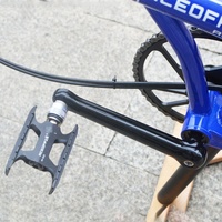 Aceoffix pour CNC Titanium Pédale de vélo à dégagement rapide gauche pour vélos de route Brompton PD25 3 pédales de vélo à roulement