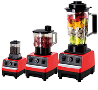 JEWIN 1589 Nouvelle Arrivée Mixeur Électrique Professionnel 3-en-1 de 3L avec Récipient en Plastique 8000W pour Usage Domestique et Hôtelier