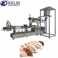 Ligne de production instantanée de riz entièrement automatique et efficace Machine à riz artificiellement fortifiée avec composant moteur central