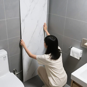 Paneles de Pared para Baño SPC al por Mayor, Panel de Pared SPC para Ducha con Diseño de Mármol Personalizado, Impermeable - Product Image 3