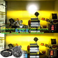 Lampe auxiliaire Led avec diffuseur de phares, lumière pour véhicule tout-terrain, camion, voiture, pour 4x4, quad, 60W