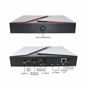 <span class=keywords><strong>Mini</strong></span> <span class=keywords><strong>PC</strong></span> de jeu I9 11900h Amd Ry-zen 9 <span class=keywords><strong>5900hx</strong></span> Gamer ordinateur de bureau double Ddr4 Nvme Ssd 3x4k Uhd Htpc Wifi6 - Product Image 5
