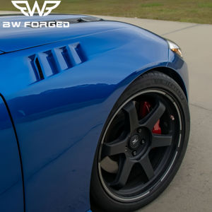 Jantes forgées sur mesure BW 18 19 20 21 22 pouces 5x112 5x120 5x114.3 Jantes en alliage noir mat pour voiture de tourisme pour Nissan <span class=keywords><strong>Rays</strong></span> Te37 BWM - Product Image 2